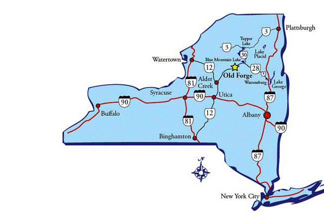 Adirondack Map